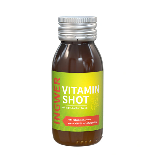 Vitamin-Shot Orange-Ingwer